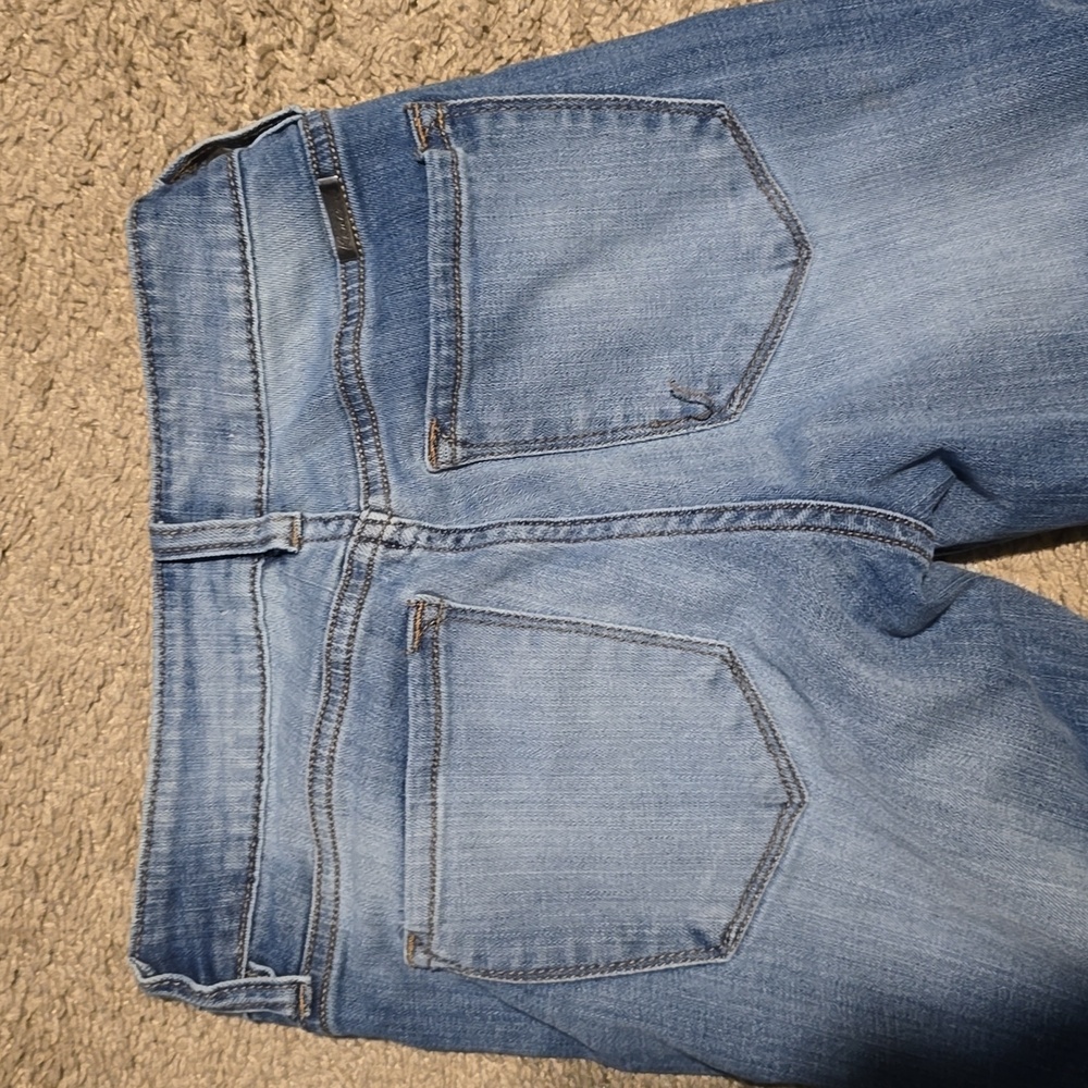 NWOT ladies KanCan jeans with rips skinny blue jeans size 1 waist 24 😍 - Picture 10 of 12